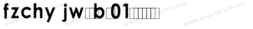 fzchy jw-gb-01字体转换